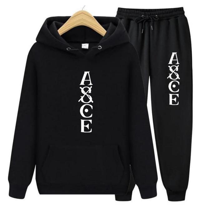 Setelan Pria Tulisan Setelan Pria Tulisan Asce Hoodie Dan Celana Jogger