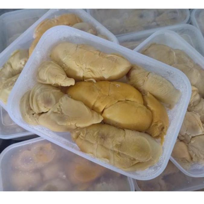 PRODUK FRESH KING FRUIT DURIAN LOKAL SUPER PREMIUM FROZEN DUREN MEDAN KUPAS FROZEN MANIS PAHIT KODE 