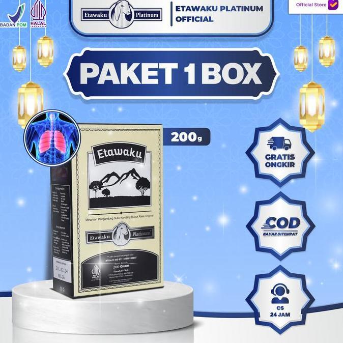 Etawaku Platinum Susu Kambing Etawa Bubuk Meredakan Nyeri Tulang & Sendi
