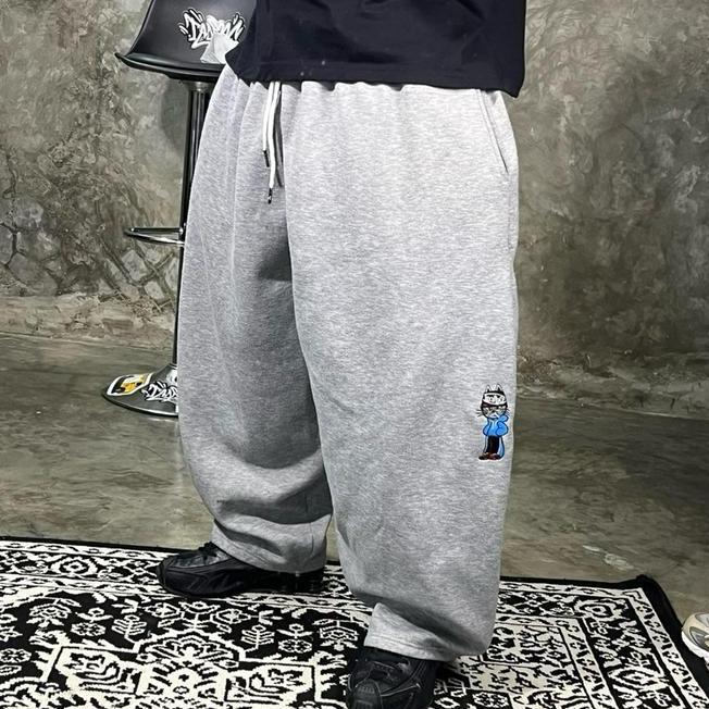 Deficat Baggy Ballon Deficat Baggy Ballon Sweatpants Unisex Celana Jogger Oversize