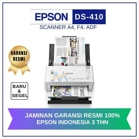 SCANNER EPSON DS-410 EPSON DS410 SCAN UP TO A3 STITCH GARANSI RESMI