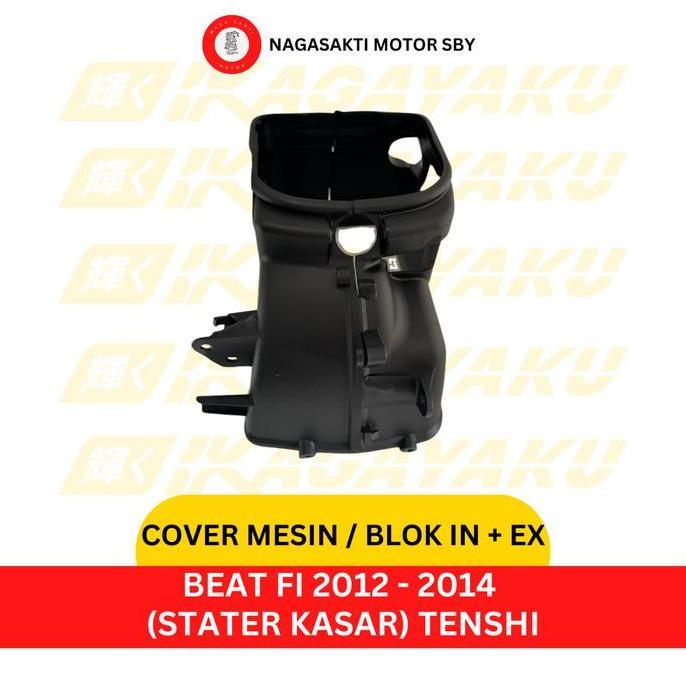 Promo COVER MESIN / COVER BLOK / TUTUP BLOK BEAT FI STATER KASAR 2012 - 2014 Diskon