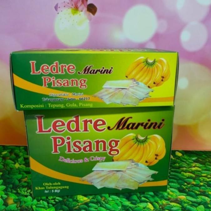 cemilan Ledre pisang marini khas Tulungagung (pembuat ledre )
