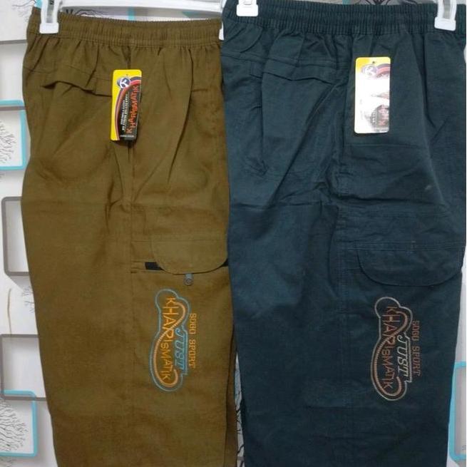 Celana Pendek Cargo Pcs Celana Pendek Cargo 7/8 Pria Cowok L-Xl