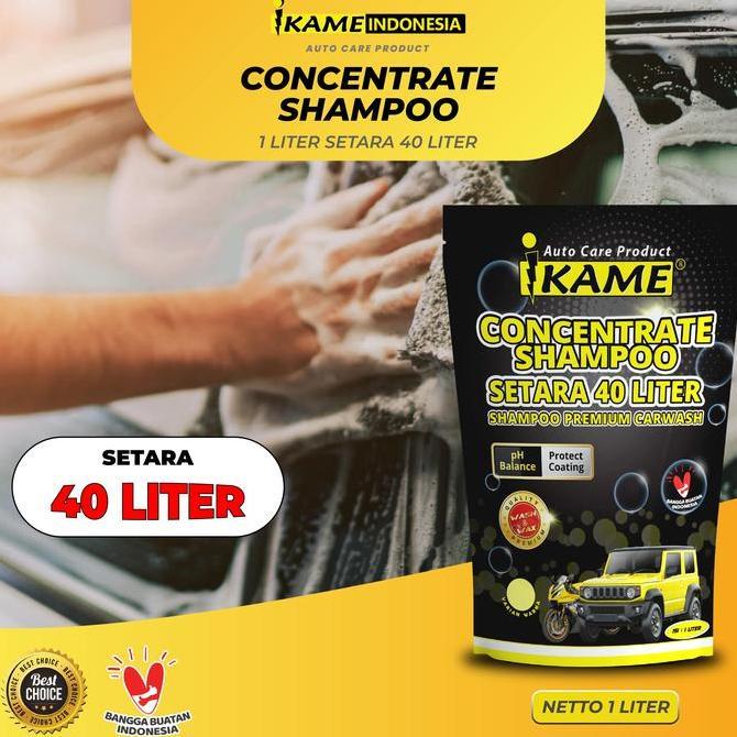 CLEARANCE SALE - IKAME BIANG KONSENTRAT SHAMPO MOBIL 1 LTR SETARA 40 LTR/SHAMPO MOBIL MOTOR/BIANG SH