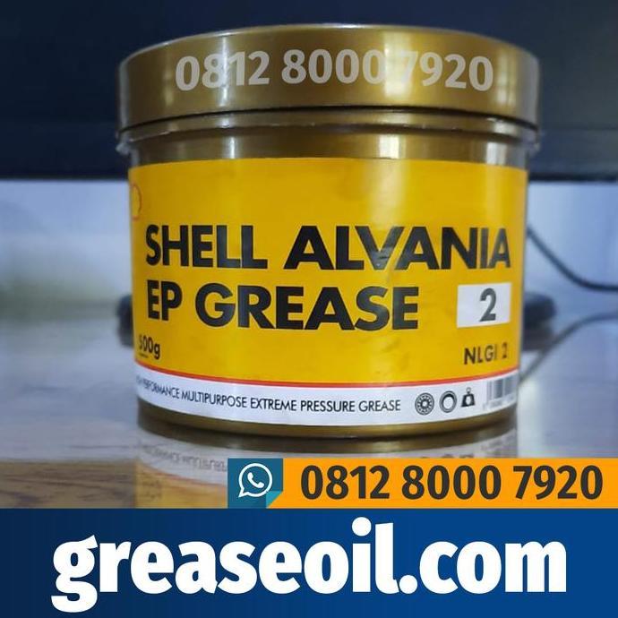BONUS - Gemuk SHELL ALVANIA EP 2 Grease Lithium EP Multi Purpose Can 500 Gr