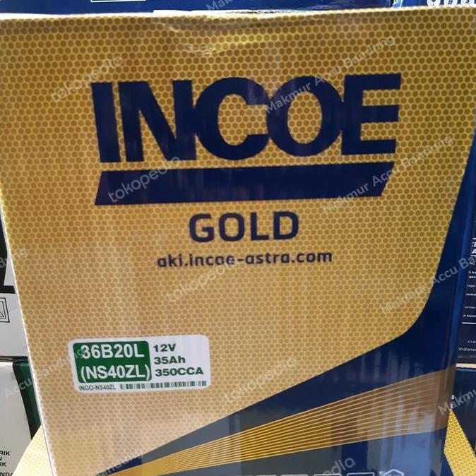 AKI INCOE NS40ZL 36B20L AKI MOBIL BRIO JAZZ MOBILIO ERTIGA