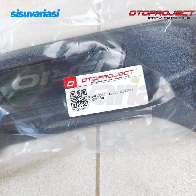 Sillplate Belakang All New Brio 20182025 Otoproject Aksesoris Mobil