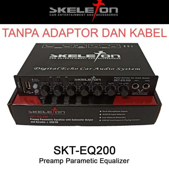 PROMO DISKON - Parametrik Equalizer Mobil - Skeleton Parametric Equalizer - SKT-EQ200