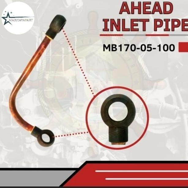 ahead inlet pipe group gearbox kapal MB170-05-100