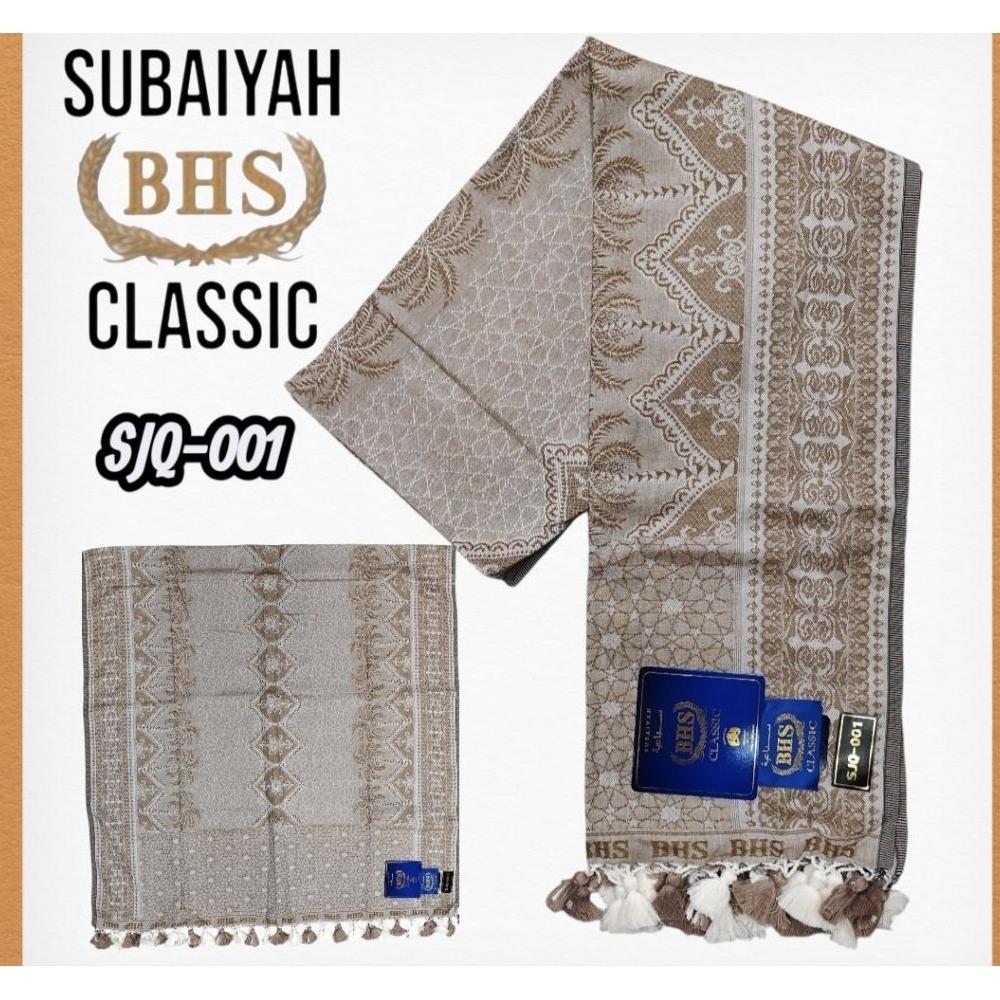 Promo Ramadhann Sorban BHS CLASSIC JACQUARD Sorban BHS Classic Gold Original