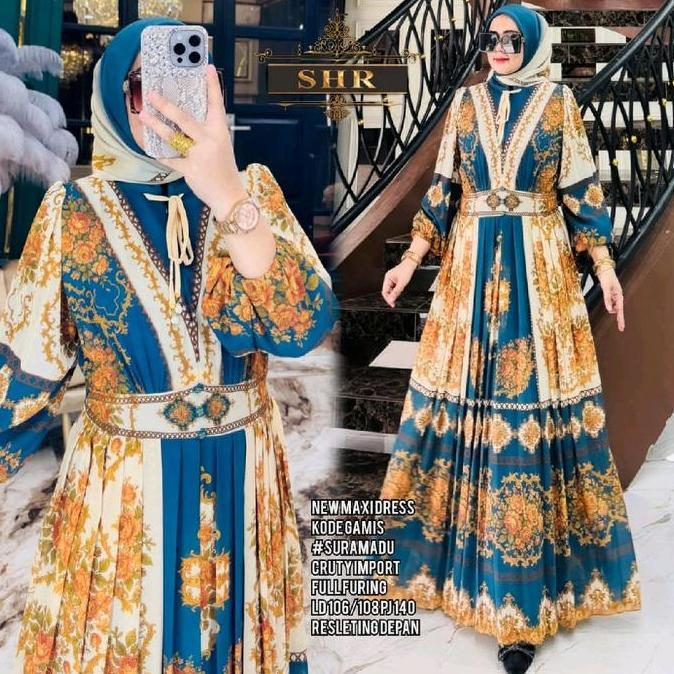 New NewKode Gamis Inayah Klasik Sultan Series 003 Elegant 100%Ori Shr Promo Lebaran