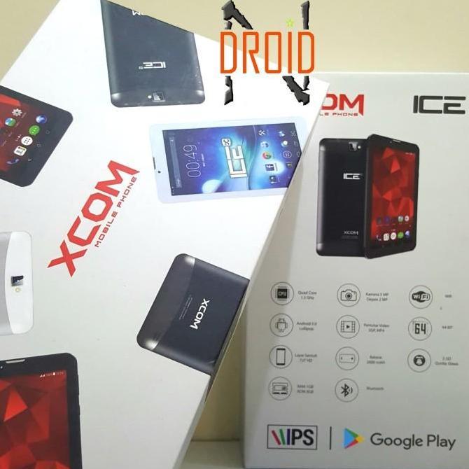 XCOM iCE tablet 4G murah 7" Ram 1Gb Rom 8Gb