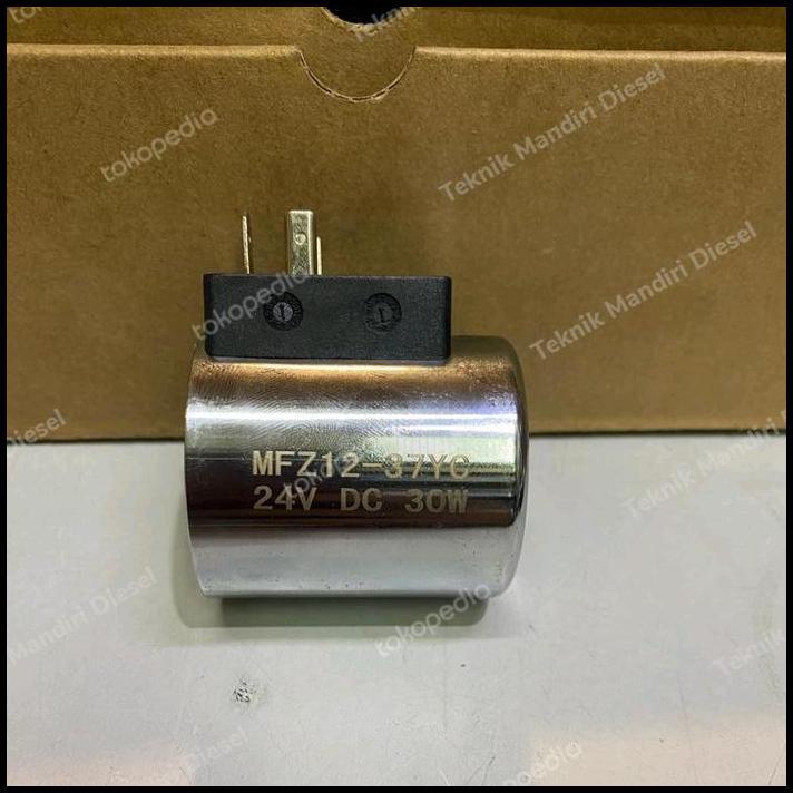 TERLARIS COIL SELENOID HYDRAULIC MFB12-37YC DC24V 30W /COIL 23MM X 50MM 