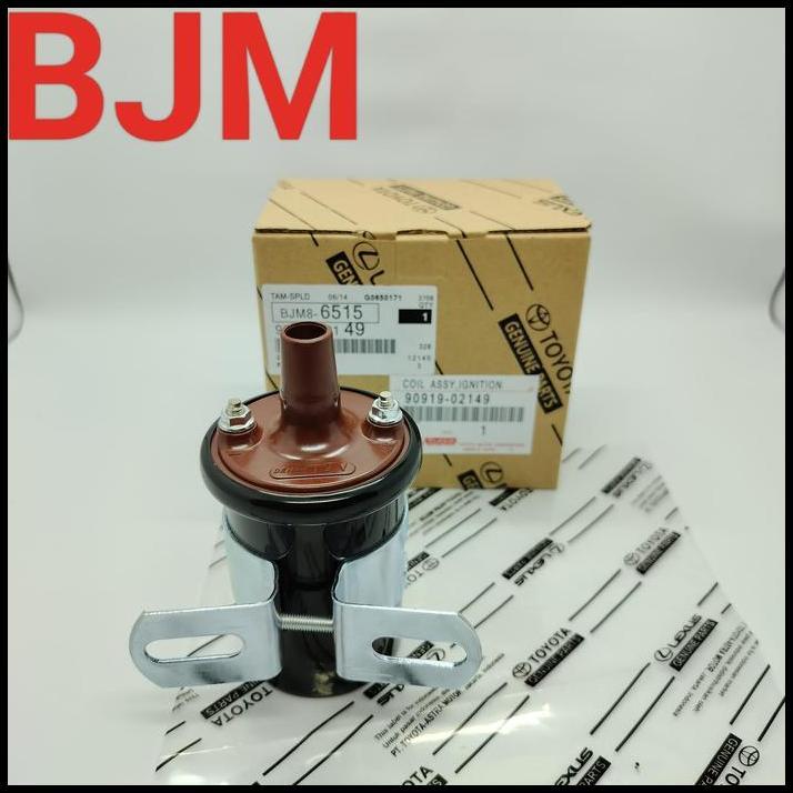 TERLARIS IGNITION COIL PENGAPIAN TOYOTA KIJANG 5K SHORT PENDEK ASLI DENSO