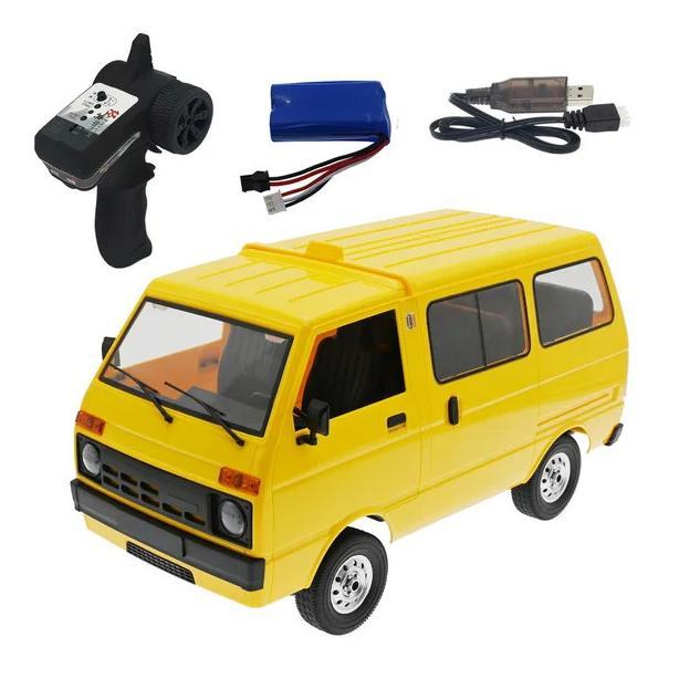 FREE ONGKIR WPL D42 RC CAR 1/10 2.4G SIMULATION DRIFT TRUCK VAN LED REMOTE CONTROL OFF-ROAD CAR D12 
