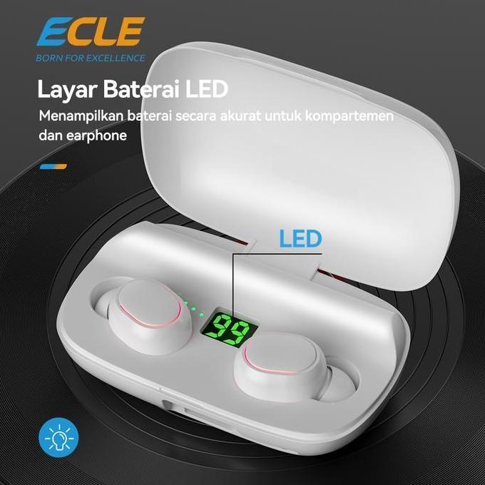 [New Launch] ECLE T11 TWS Bluetooth 5.0 Earphone Wireless Headphone