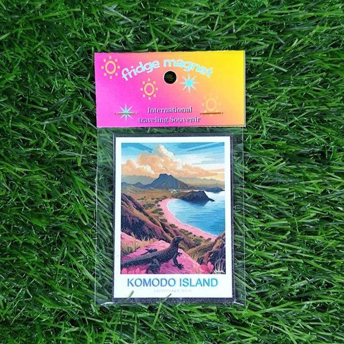 Magnet Tempelan Kulkas Labuan bajo Souvenir Oleh-Oleh Hadiah Unik Labuan Bajo