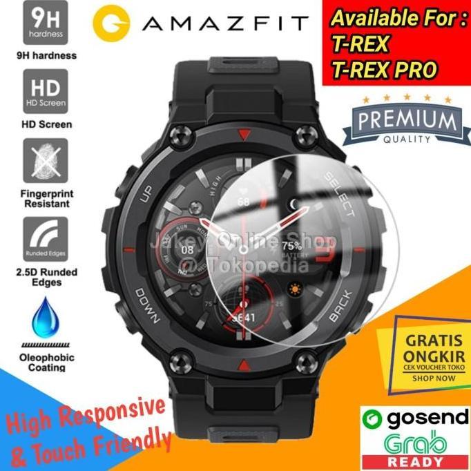 Tempered Glass Anti Gores Screen Guard Amazfit T-REX - T-REX PRO TREX