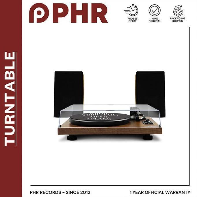 GADHOUSE HENRY - Turntable SET Player (Pemutar Piringan Hitam/Vinyl) DEL