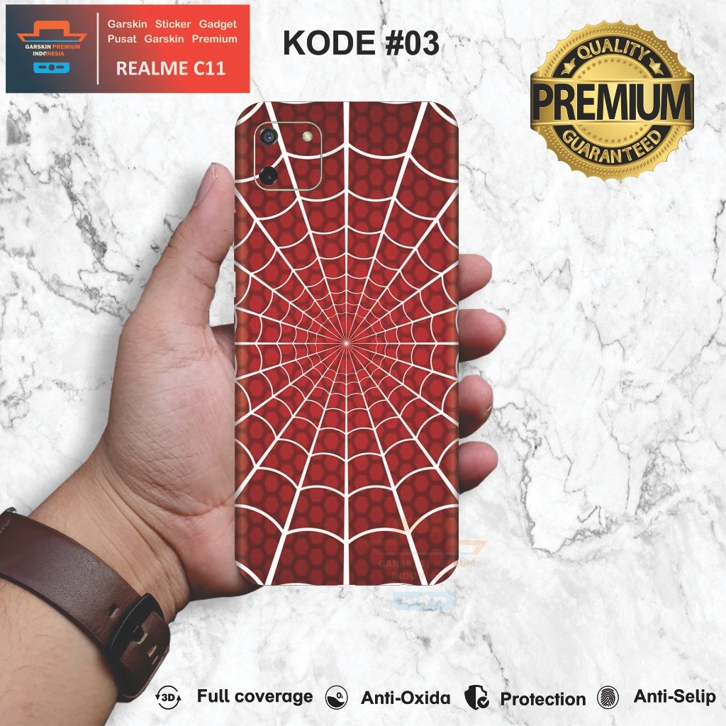 Garskin Case Realme C11 Custom Bisa COD 2Pcs