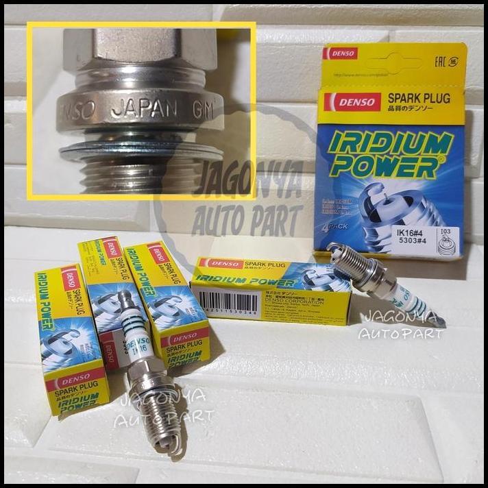 TERLARIS BUSI IRIDIUM POWER DENSO HONDA JAZZ CRV BRIO MOBILIO HRV BRV JAPAN 