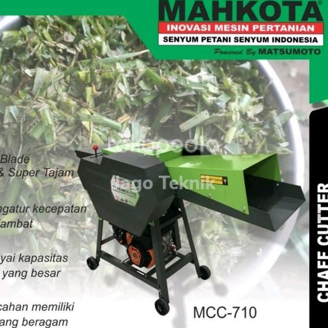 #####] Mesin Pencacah Ranting Rumput Mahkota MCC710 / Mahkota MCC 710