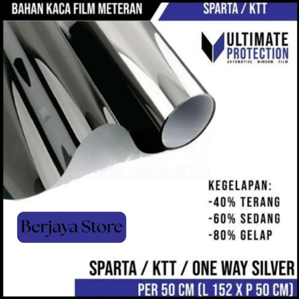 FREE ONGKIR KACA FILM MOBIL SPARTA / STIKER KACA FILM JENDELA RUMAH ONE WAY CERMIN / KTT / METERAN T