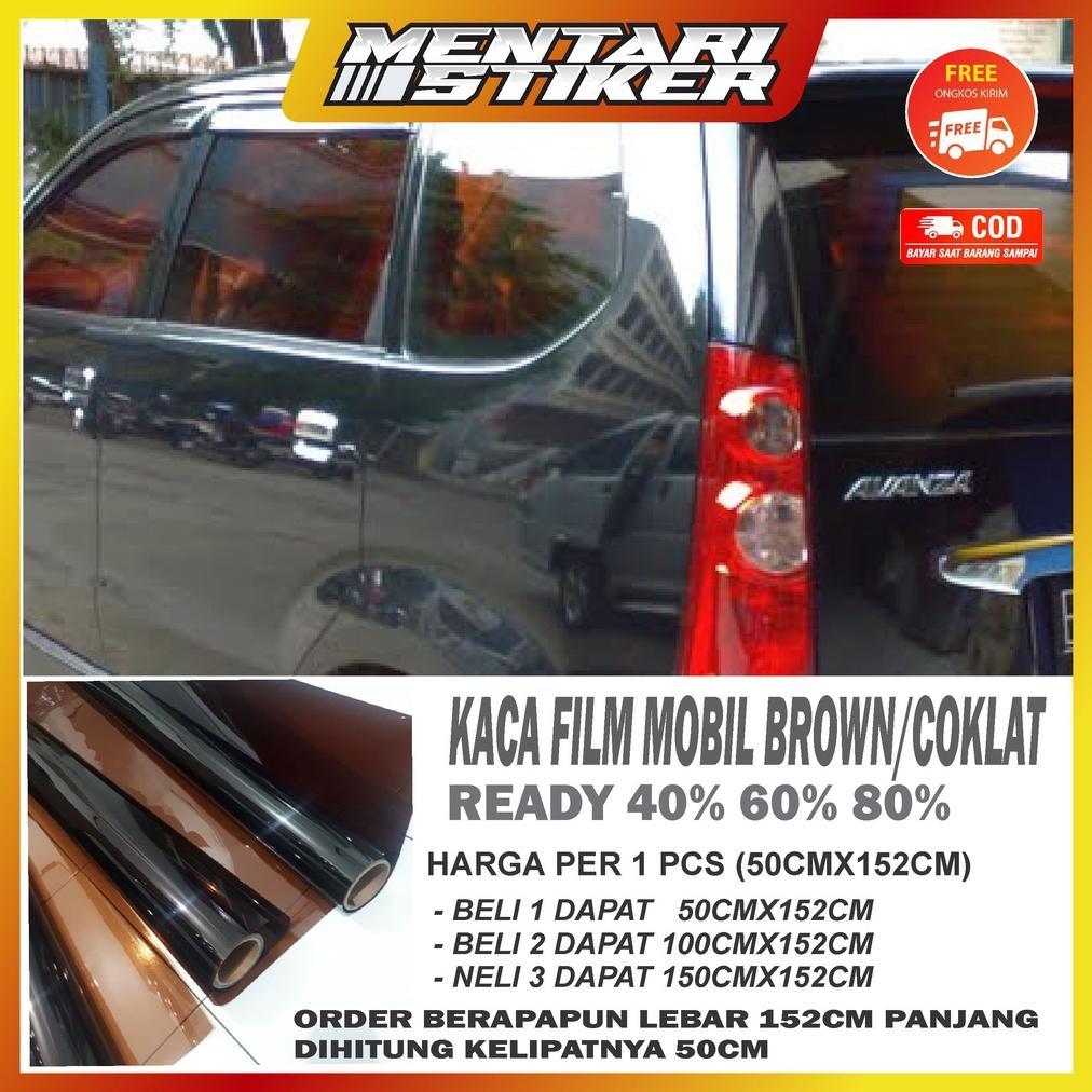 BEST SELLER KACA FILM MOBIL RIBEN COKLAT ANTIGORES 60-80%