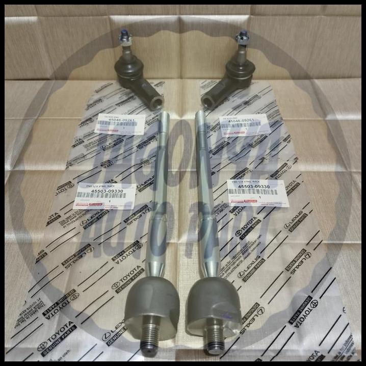 GRATIS ONGKIR [ PAKET ] TIE ROD END SET + 2PCS RACK END INNOVA BENSIN / DIESEL 