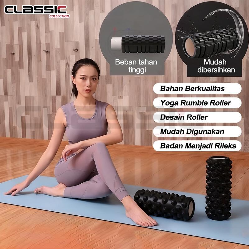 Roller Foam Yoga/Foam Roller /Alat Bantu Senam Bantal Yoga Pilates Pijat / Deep Tissue Muscle Massag