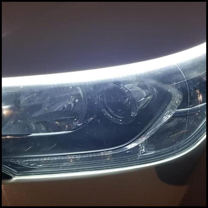 TERBARU HEAD LAMP DRL UNIVERSAL SEQUENTIAL WATERPROOF MOBIL INNOVA 2016 
