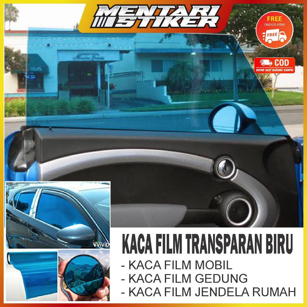DISKON KACA FILM MOBIL TRANSPARANT BLUE KACA FIL BIRU TRANSPARAN KACA FILM GEDUNG