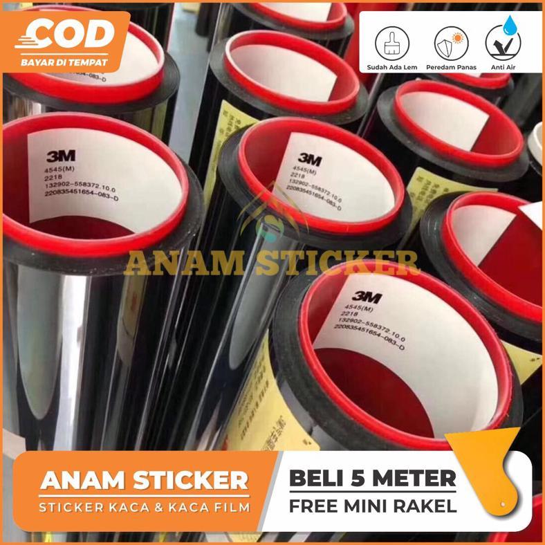 DISKON KACA FILM 3M KACA FILM MOBIL/KACA FILM PREMIUM/STIKER KACA FILM 20% 40% 60% 80%