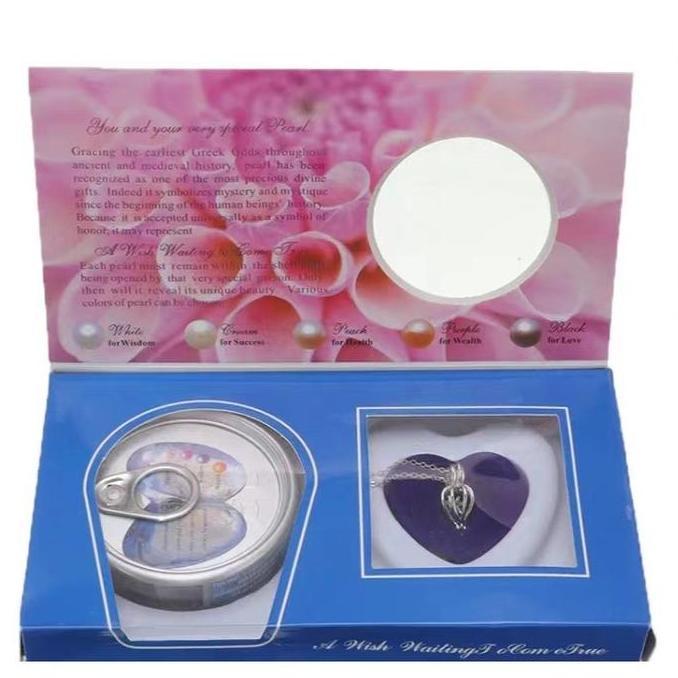 Kalung Mutiara Kerang Asli Mutiara Wish Pearl Necklace Valentine LN