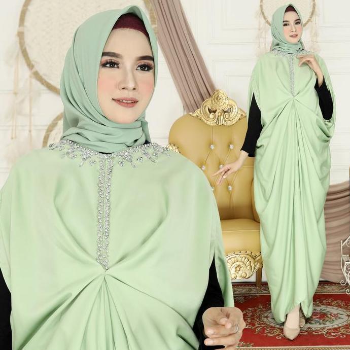 New Kaftan Triana Kaftan Model Terbaru / Kaftan Dewasa Muslim Panjang Gamis Promo Lebaran