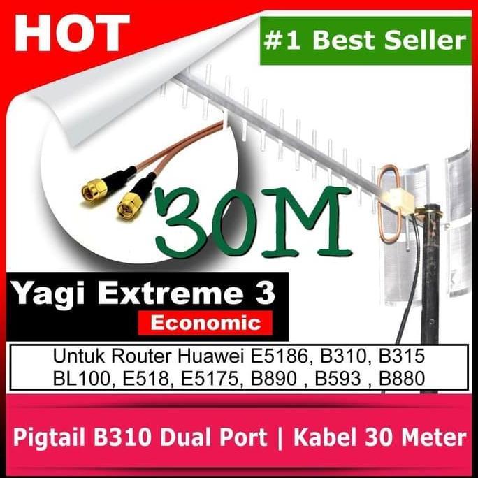 TERMURAH - Antena Modem External Huawei B315