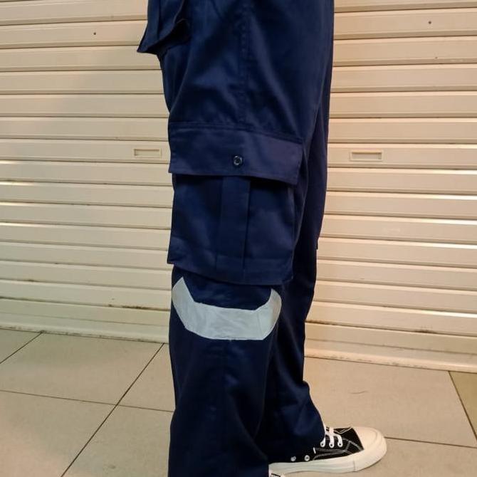 Celana Safety Japan Celana Drill Kantong Cargo