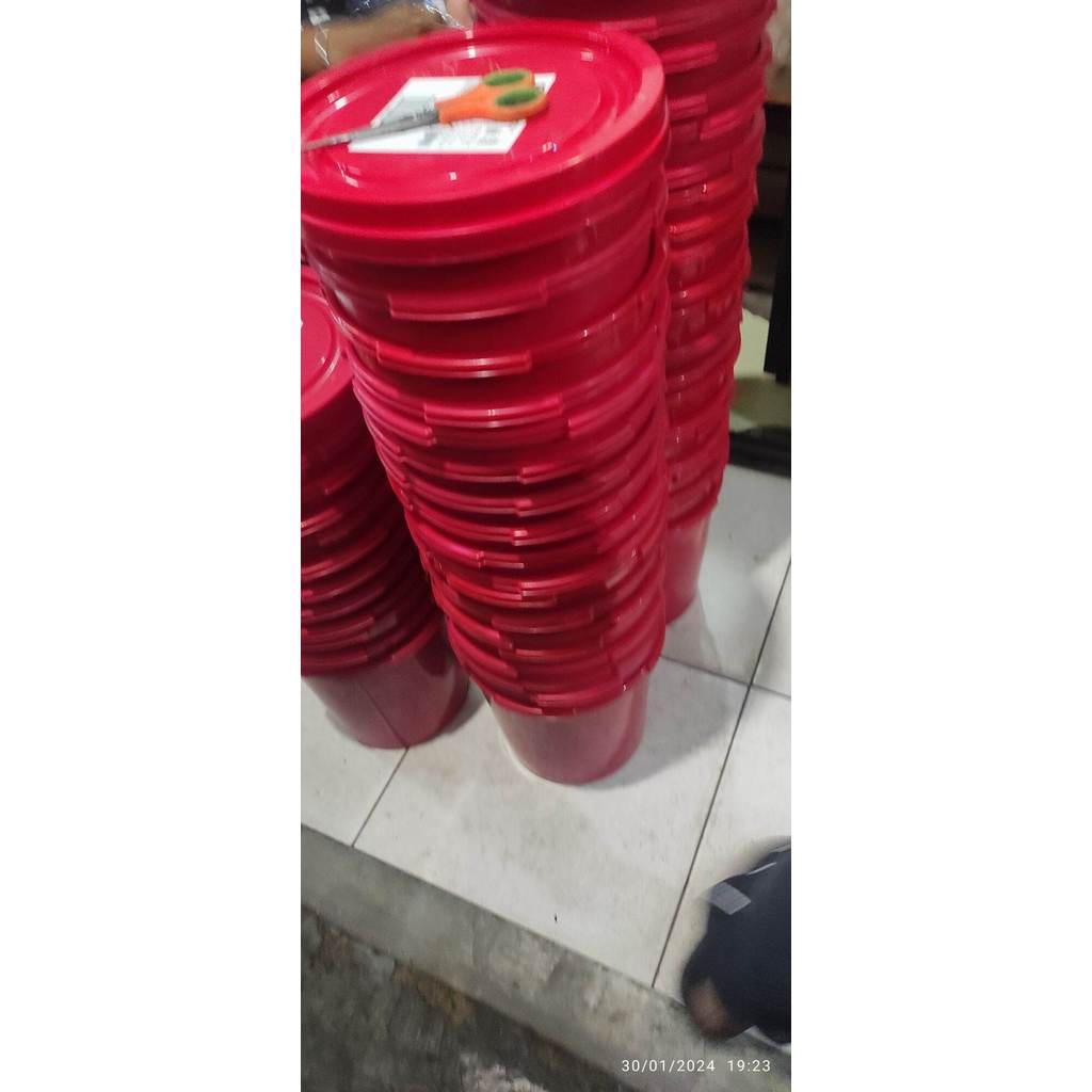 2 Pcs Toples 8 Liter/ Ember Bekas Eskrim Diamond  8 Liter/ Ember Plastik