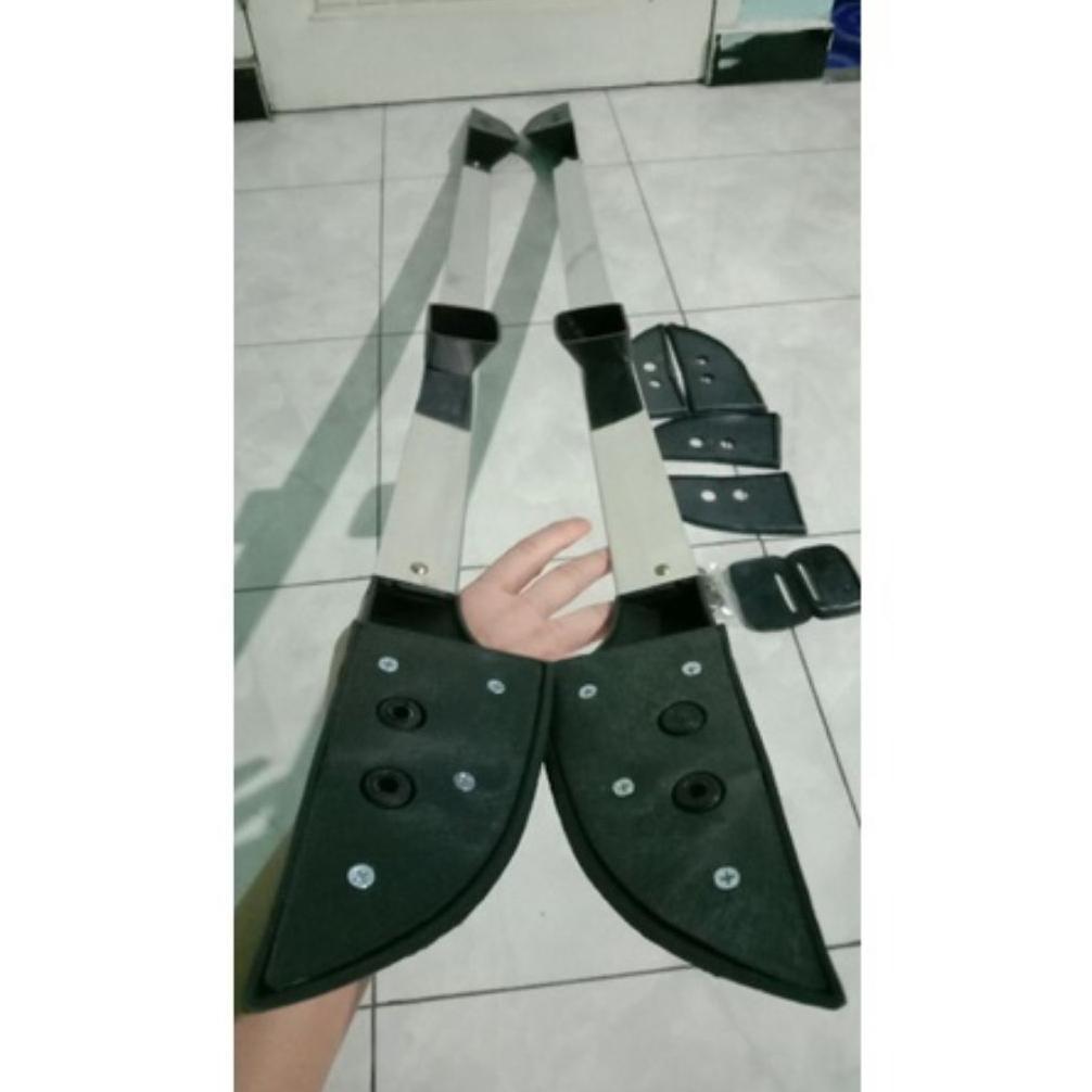 FREE ONGKIR ROOF RAIL SIGRA RACK ATAS /ROOF RAIL ATAP MOBIL KAKI 3 BISA COD