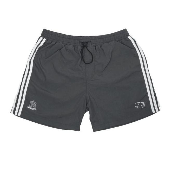 Shorts Nut Running Running Grey Nylon Celana Grey Pendek Unisex