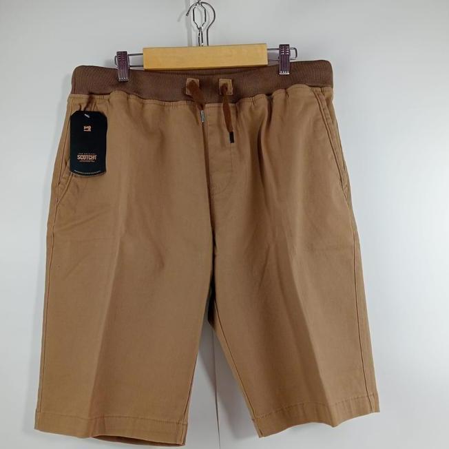 Celana Chino Pendek Celana Chino Pendek Pinggang Karet Scotch Co / Var9436