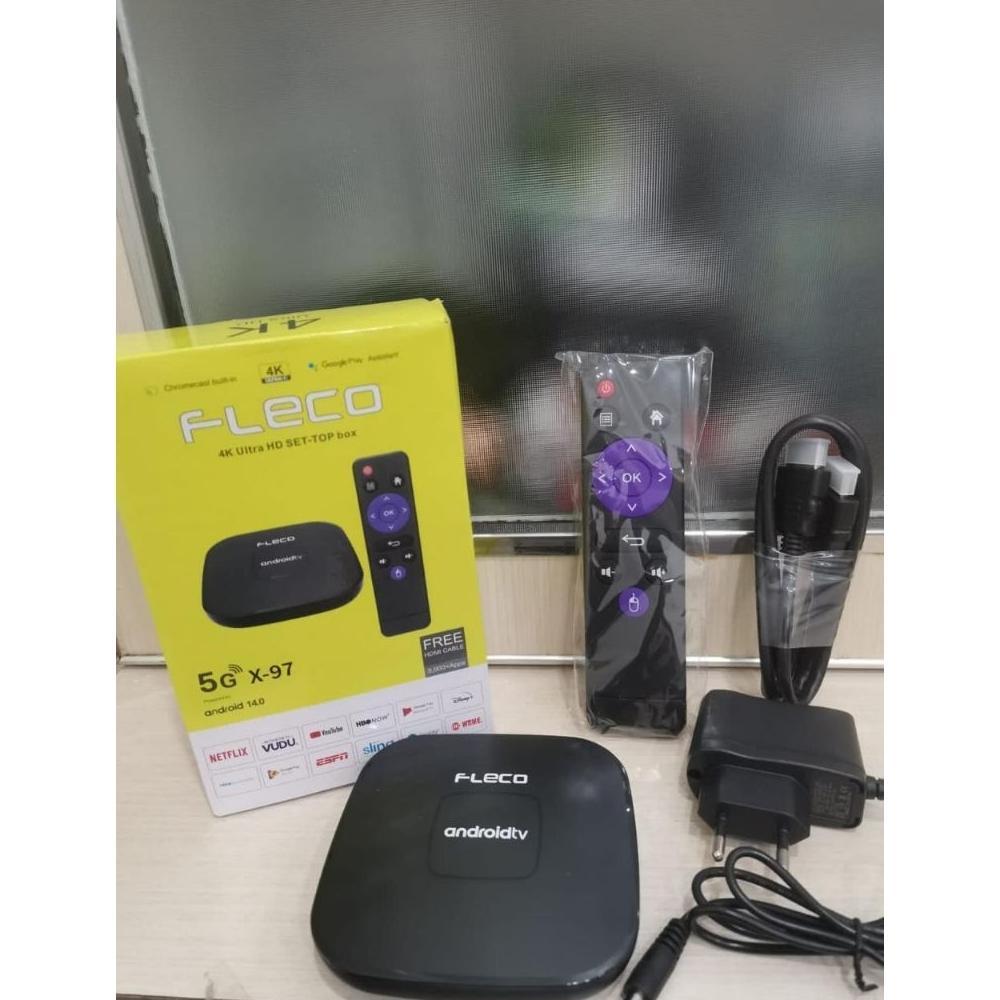 TERBARU Tv Box Android Stick/STB Android fleco UHD 4K Original