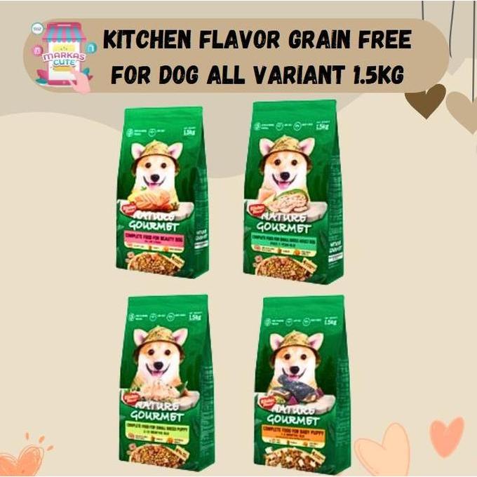 Kitchen Flavor DOG FOOD Nature Gourmet 1,5kg - Dog Food Kitchen Flavor