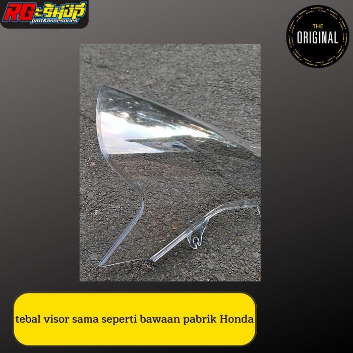 Visor Windshield Wind Screen Pcx 160 Bm Original Thailand Original Dan Terpercaya