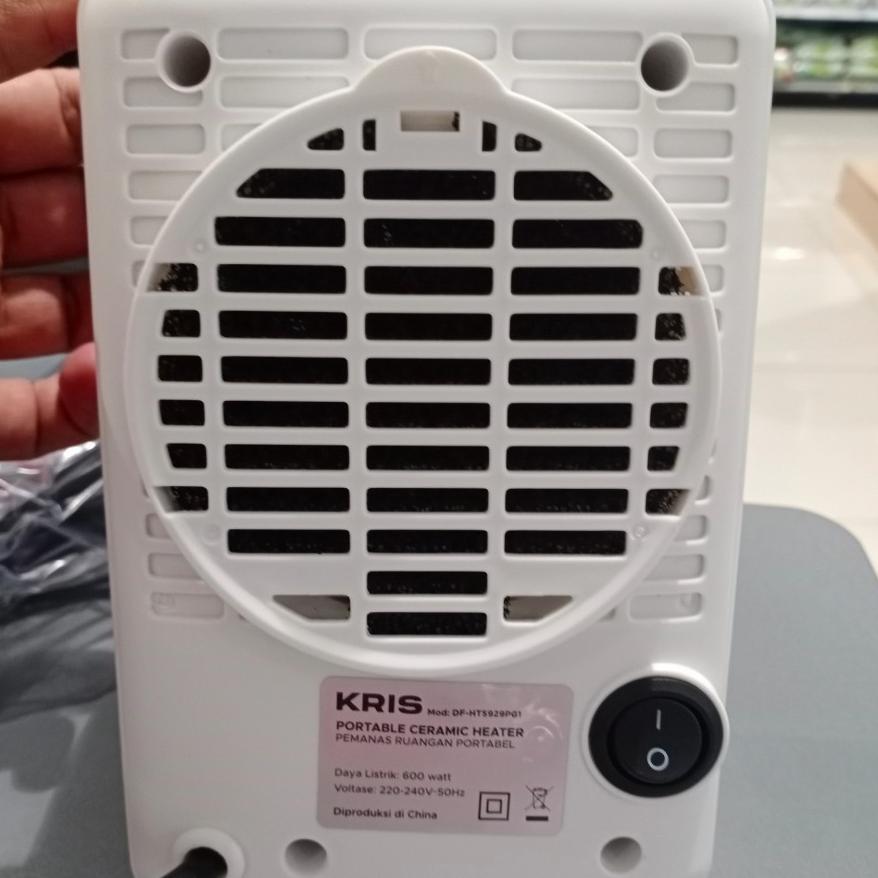 terbaru kris  pemanas ruangan keramik heater elektrik mini penghangat kamar krisbow