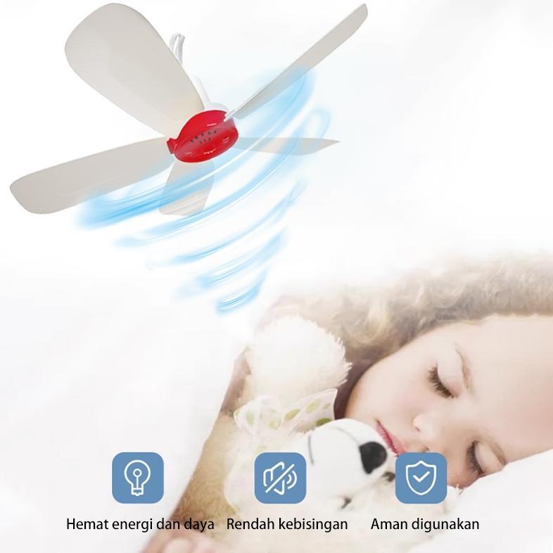 TERBARU BUBUGS KIPAS ANGIN GANTUNG PLAFON LANGIT MINI KIPAS ANGIN BALING BALING GANTUNG 60WATT