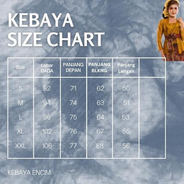Kebaya Encim Bordir Modern Putih Bordir Warna Lengan Panjang Wisuda Kondangan Kantor Modern Pesta MM