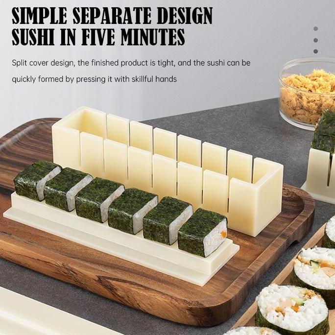 Alas gulung sushi/set sushi/alat gulung sushi/alas sushi bambu/cetakan cetakan Kitchenware Tatakan Y