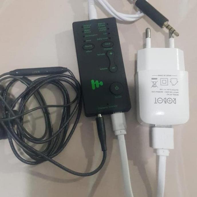 Headset voice changer perubah suara jadi aneka suara